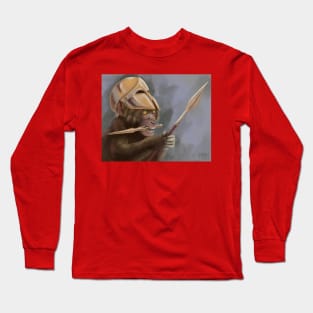 Warrior monkey Long Sleeve T-Shirt